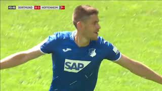 Andrej Kramaric no look penalty vs Borussia Dortmund [upl. by Imre]