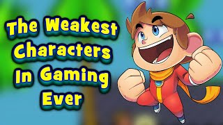 The Weakest Characters In Gaming Ever  1  Alex Kidd [upl. by Shaer]