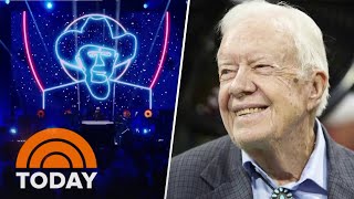 Stars celebrate Jimmy Carter’s 100th birthday with benefit concert [upl. by Hercule444]