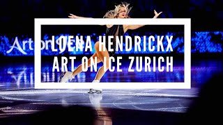 Loena Kendrickx Art On Ice 2023 at the Hallenstadion in Zurich Switzerland [upl. by Dewees]