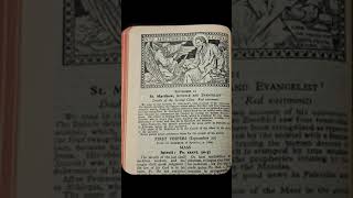 Saint Andrews Daily Missal Feast of St Matthew [upl. by Kerry]