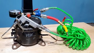 Genius idea for a quiet and noiseless air compressor [upl. by Jordan]