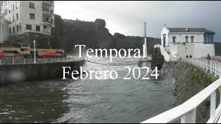 Temporal Febr 2024 Luarca [upl. by Ezekiel]