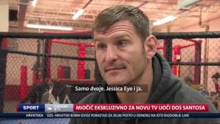 Stipe Miocic interview for Croatian media before UFC 211 [upl. by Auohc]