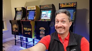 Arcade1up retro gaming cabinets for the win [upl. by Nosecyrb125]