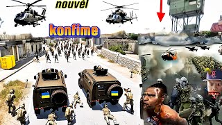 6 juill Militè Kenya Lame fèkRache Gagann BBQ IZO NanSan Elikoptè Soutèt Vilaj sesa pou Gconille fè [upl. by Jenne863]