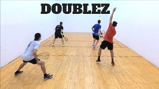 Racquetball Clips 118  Doubles Classroom [upl. by Adlemy]