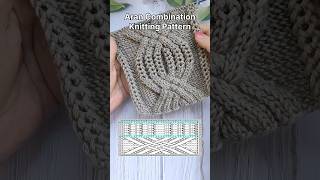 How to knit Cable Stitch panel of 44 stitches cableknitting knitted knittingdesign knitstitch [upl. by Araem]