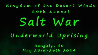 Amtgard Salt War 2024 Underworld Uprising UwU Event Video [upl. by Maag]