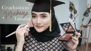 GRADUATION MAKEUP TUTORIAL Soft Glam Look  Products Suggestion 💄✨ [upl. by Oys415]