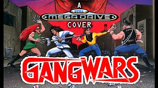 Gang Wars ギャングウォーズ  Stage 3  Sega Genesis  Mega Drive Cover YM2612  PSG [upl. by Aneeg]