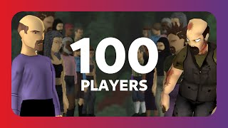 100 Players Fight To Survive In Project Zomboid [upl. by Butcher139]