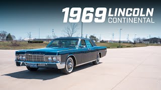 Running down this 1969 Lincoln Continental in Presidential Blue [upl. by Goldina628]