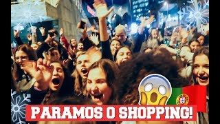 O DIA QUE PARAMOS UM SHOPPING EM PORTUGAL 😱 CongelandoMomentos  Lorrayne Mavromatis [upl. by Emmeline289]