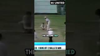 Can you believe the 1986 tied Test between India and Australia 🏏🤯shorts viral cricket reels [upl. by Benilda]