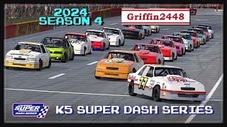 repeat strategy  iRacing K5 Super Dash Series at North Wilkesboro [upl. by Cud]