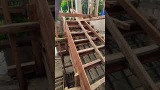 Concrete Stair Formwork and Rebar Reinforcement [upl. by Droc]