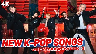 NEW KPOP SONGS  JULY 2024 WEEK 3 [upl. by Nuahsal135]