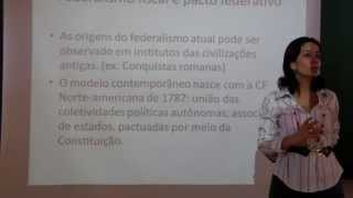 Aula 5 Parte I Federalismo Fiscal [upl. by Fleisig955]