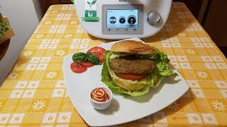 Hamburger di melanzane per bimby TM6 TM5 TM31 [upl. by Morez]