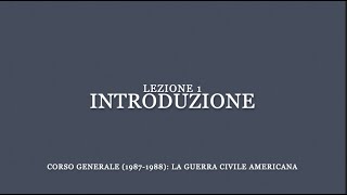 Lezione 1 Introduzione [upl. by Mikahs]