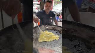 🍳 Kolkata Style Omelette Making  Shorts [upl. by Eanahc]