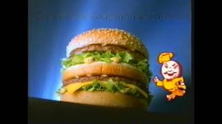 McDonalds 1999 quotspeedee  2x big Macquot Finland commercial [upl. by Power]