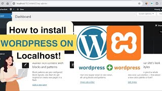 Install Wordpress On Localhost  xampp step by step [upl. by Ludba]