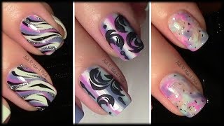 Werbung 3 Nageldesign Ideen mit UV Shellac von 99nails  Nail Art Compilation [upl. by Ellingston601]