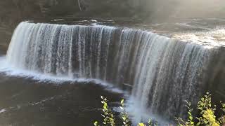 1 Hour Tahquamenon Falls Waterfall [upl. by Prudence]