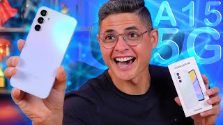 Samsung GALAXY A15 5G chegou aqui Será um bom SMARTPHONE para VOCÊ COMPRAR Unboxing e Impressões [upl. by Cirderf182]