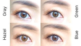 Alcon DAILIES® COLORS on Asian Brown Eyes [upl. by Wina]