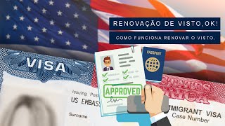 Como renovar o VISTO AMERICANO [upl. by Acinimod]