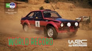 EA Sports WRC  World Record  Mesa Cuata México  Ford Escort MK2 McRae Motorsport [upl. by Kizzie]