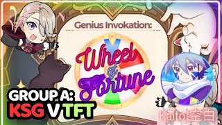 Wheel of Fortune KSG v TFT  Genshin Impact TCG [upl. by Fabrin764]