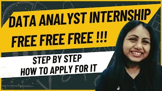 I SPENT 100 HOURS Researching THIS  FREE DATA ANALYST INTERNSHIP FOR EVERYONE  HOW TO APPLY STEPS [upl. by Anstus]