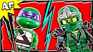 Lego Ninjago VS TMNT  Green Ninja Power [upl. by Lux]