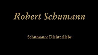 Robert Schumann  Dichterliebe Op 48 Im wunderschönen Monat Mai [upl. by Arik]