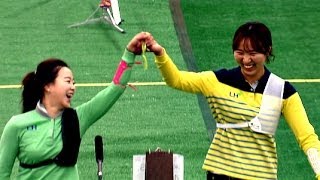 Park Se Hui v Chang Hye Jin – recurve women gold  Las Vegas 2014 Indoor World Cup Finals [upl. by Morrell]