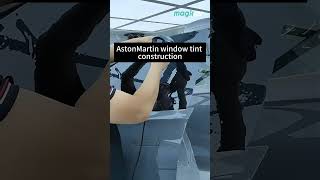 Car window filmsolar filmWindow Tint Immersive construction site [upl. by Aicire]