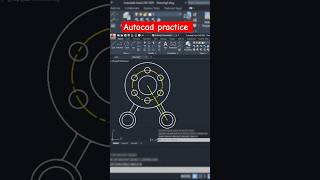 Autocad mechanical practice drawing  2d drawing  autocad tutorial in hindi  autocad 2d [upl. by Attenra]