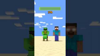 Mikey vs Jet Herobrine Power Up Inspired by MrBeast minecraft minecraftshorts herobrine [upl. by Nidroj]