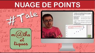 Représenter un nuage de points et déterminer le point moyen  Terminale [upl. by Yaker]