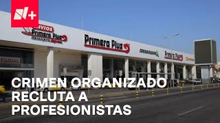 Profesionistas otras víctimas de reclutamiento por criminales en centrales de Guadalajara En Punto [upl. by Arlina522]