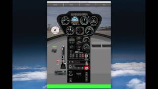 Robinson R66 Cockpit Trainer  how to avoid turbine hot starts [upl. by Igenia]