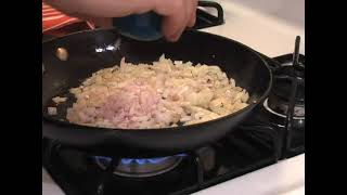 Making Duxelle for Beef Wellington Recipe [upl. by Atiuqrahs]