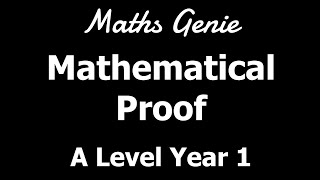 Mathematical proof [upl. by Tess]