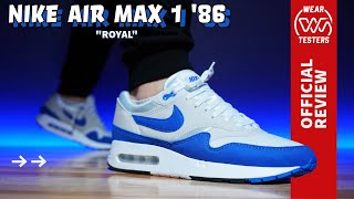 Nike Air Max 1 OG 86 Royal [upl. by Aelahs]