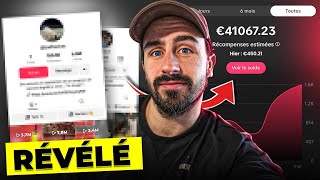 Comment j’ai Gagné 41 000€ avec 2 comptes TikTok  Les 3 choses à savoir [upl. by Ullund933]