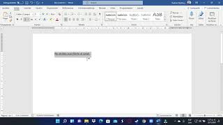 Colocar Subrayado en texto en Microsoft Word 365 [upl. by Vanessa297]